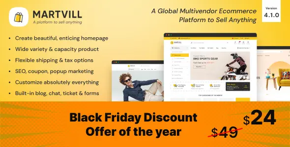 Martvill - A Global Multivendor Ecommerce Platform to Sell Anything