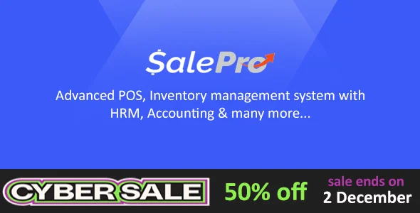 SalePro POS, Inventory Management System, HRM & Accounting