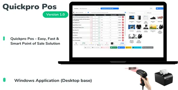 Quickpro Pos - Easy, Fast & Smart Point of Sale Solution