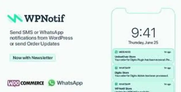 WPNotif v3.3 - WordPress SMS & WhatsApp Notifications