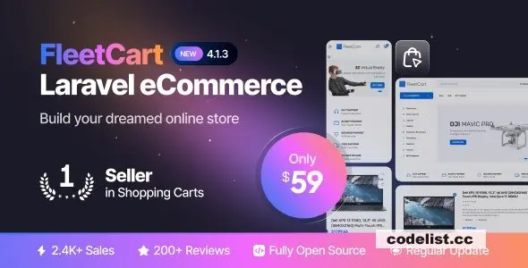 FleetCart - Laravel Ecommerce CMS - nulled