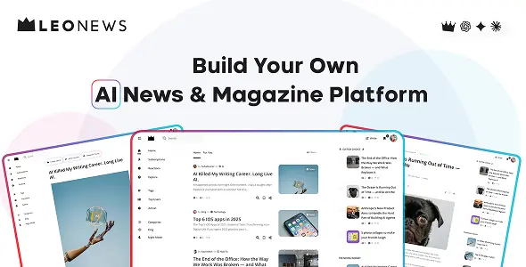 LeoNews - KingMedia Theme - AI News, Viral Magazine & Newspaper