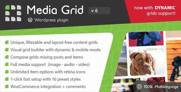 Media Grid v8.5.0 - Wordpress Responsive Portfolio