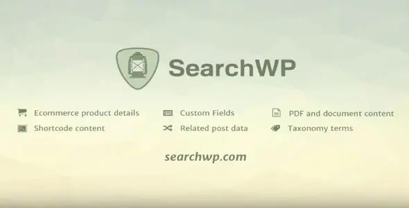 SearchWP v4.5.7 - WordPress search plugin
