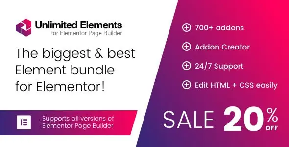 Unlimited Elements for Elementor Page Builder v2.0.11