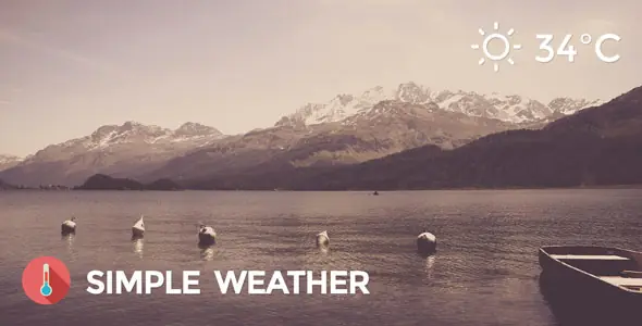 Weather v4.5.2 - Simple WordPress Shortcode & Widget
