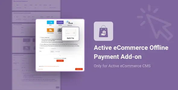 Active eCommerce Offline Payment Add-on v1.8