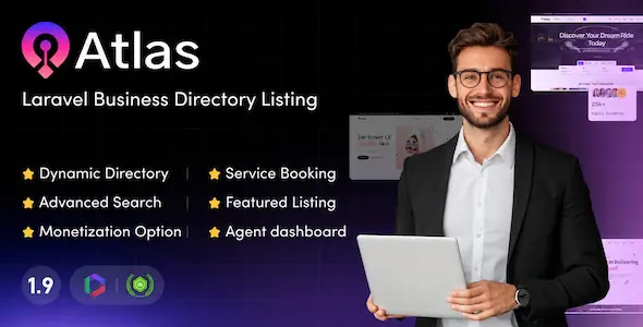 Atlas v1.8 - Laravel Business Directory Listing - nulled