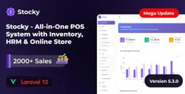 Stocky  - POS with Inventory Management & HRM
