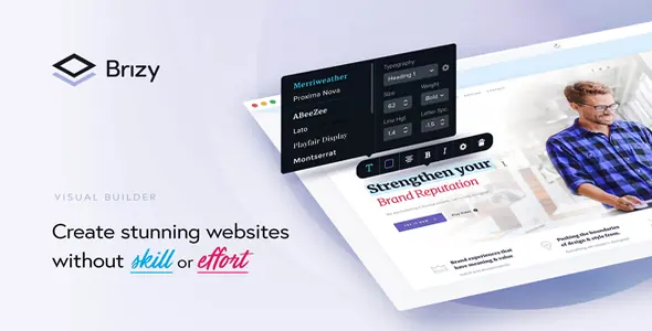 Brizy Pro v2.8.10 - WordPress Builder Plugin