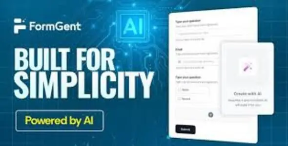 FormGent Pro v1.2.1 - Next Generation AI Form Builder in WordPress
