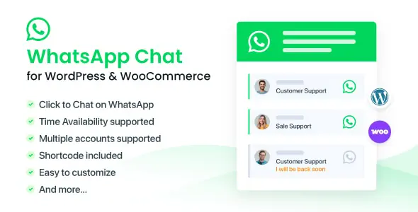WhatsApp Chat for WordPress v3.7.4
