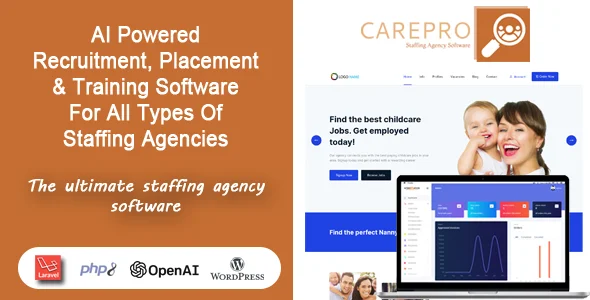 CarePro - AI Recruitment & Staffing Agency Software - 9 October 2025 - nulled