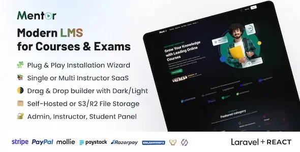 Mentor LMS v5.3.0 - Learning Management System