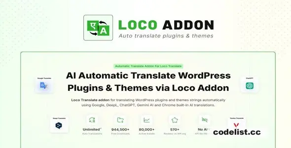 LocoA– Auto Translate for Loco Translate (Pro)