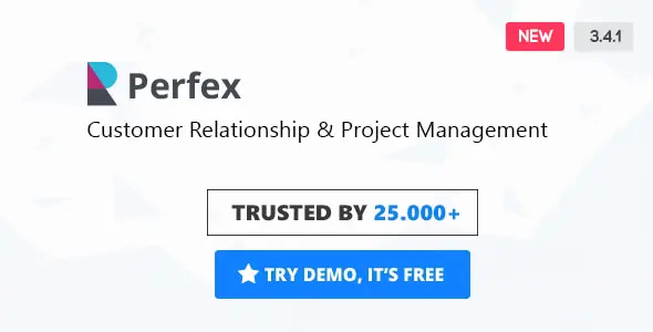 Perfex v3.4.1 - Powerful Open Source CRM