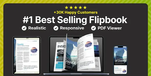 Real3D FlipBook v4.20 - WordPress Plugin