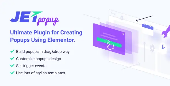 JetPopup v2.1.0 - Popup Addon for Elementor