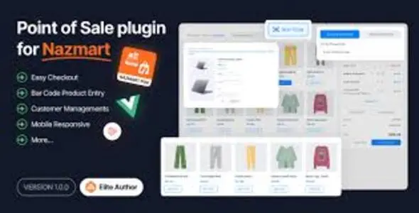 POS (Point Of Sales) Plugin - Nazmart Multi-Tenancy eCommerce Platform (SAAS)