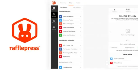 RafflePress Pro v1.12.19 - The Best WordPress Giveaway Plugin