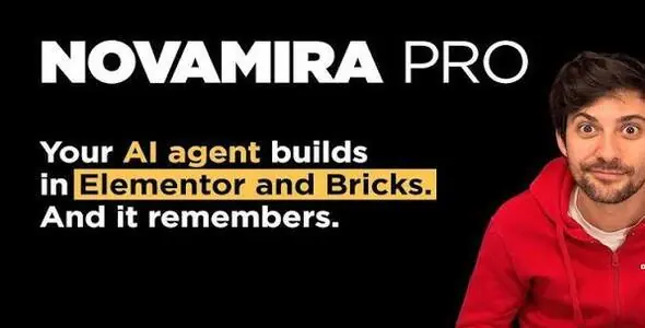Novamira Pro v1.6.0 - Your AI agent builds inside your WordPress