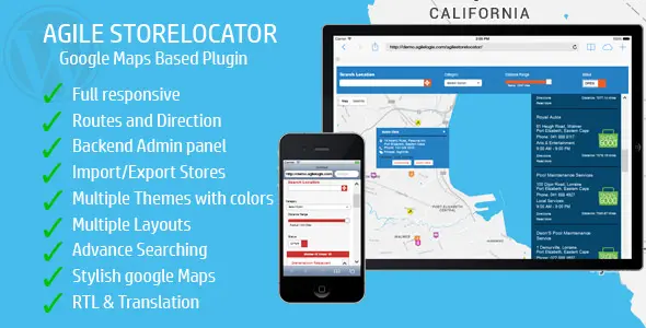 Store Locator (Google Maps) For WordPress