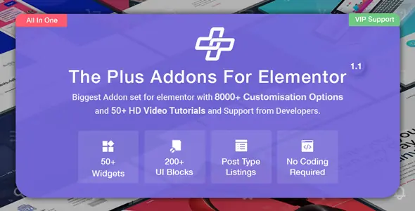 The Plus v6.4.9 - Addon for Elementor