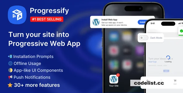 Progressify - Progressive Web App (PWA) for WordPress