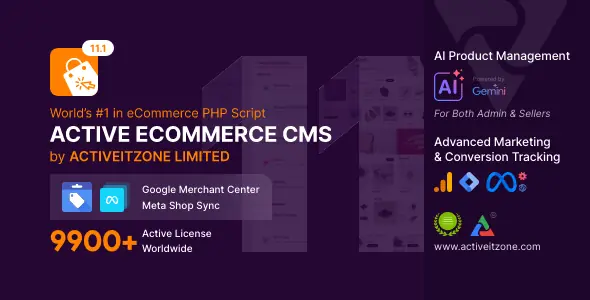 Active eCommerce CMS 11.1.0 - nulled