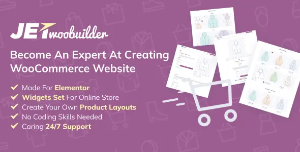 JetWooBuilder v2.3.4 - WooCommerce Addon for Elementor