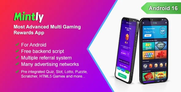Mintly v1.77 - Advanced Multi Gaming Rewards App