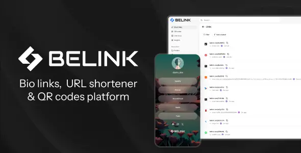 BeLink v4.0.0 - Ultimate URL Shortener