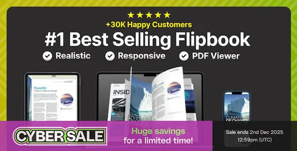 Real3D FlipBook v4.13 - WordPress Plugin