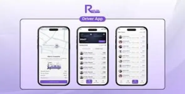 ReadyRide v2.7.2 - Complete Ride Sharing Rider & Driver Mobile Apps with Web Admin Panel