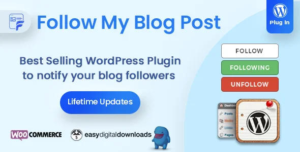 Follow My Blog Post WordPress Plugin v2.4.2