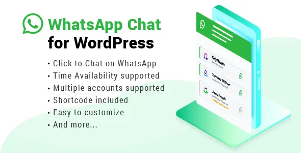 WhatsApp Chat for WordPress v3.8.2