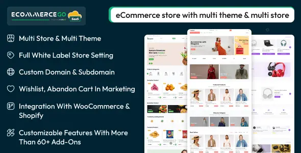 eCommerceGo SaaS v8.6 - eCommerce Store with Multi theme and Multi Store - nulled