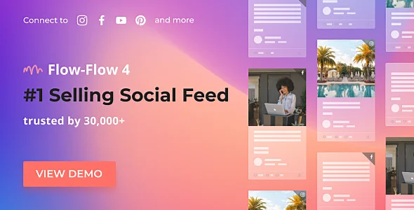 Flow-Flow v4.9.8 - WordPress Social Stream Plugin