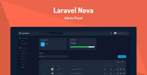 Laravel Nova  - Administration Panel For Laravel - nulled