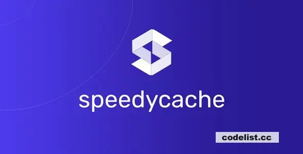 SpeedyCache Pro – WordPress Cache Plugin