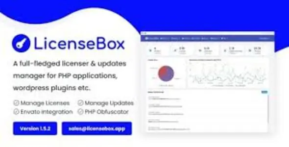 LicenseBox v1.7.2 - PHP License and Updates Manager - nulled
