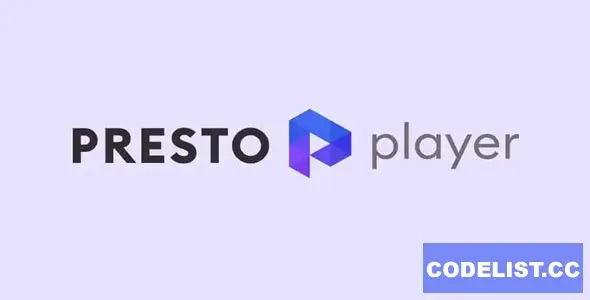 Presto Player Pro