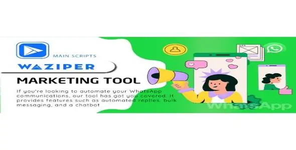 Waziper v9.0 - Whatsapp Marketing Tool - nulled
