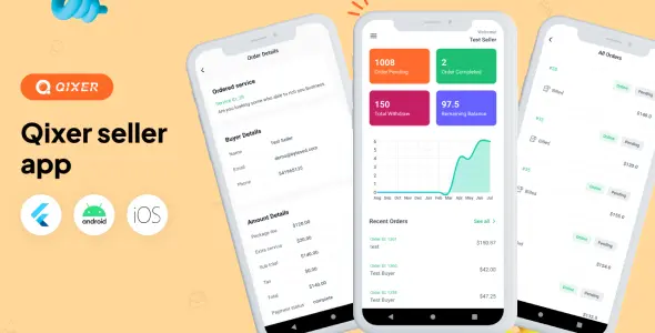 Qixer - Multi-Vendor On demand Service Marketplace Seller App - 23 July 2025