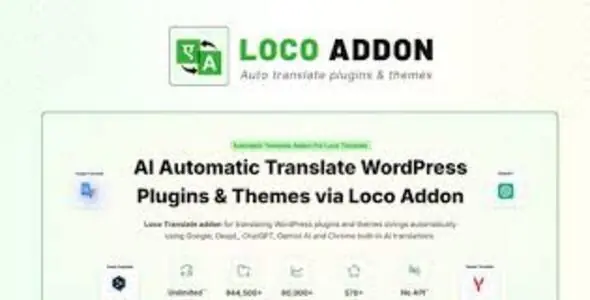 LocoAI v2.2.5 – Auto Translate for Loco Translate (Pro)