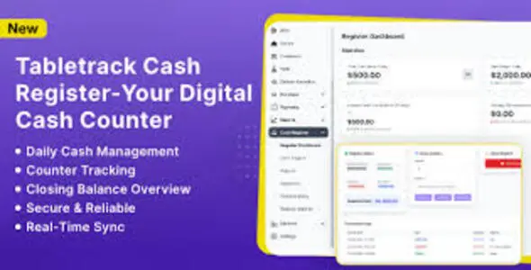 Cash Register Module for Tabletrack v1.0.11