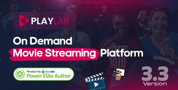 PlayLab v3.3 - On Demand Movie Streaming Platform