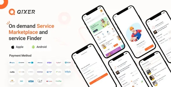 Qixer - Multi-Vendor On demand Service Marketplace and Service Finder Buyer Flutter App - 30 Novembe
