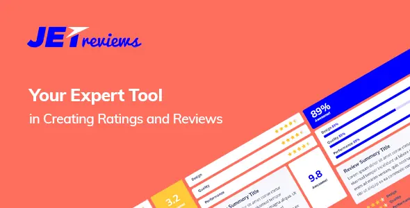 JetReviews v3.0.1 - Reviews Widget for Elementor Page Builder