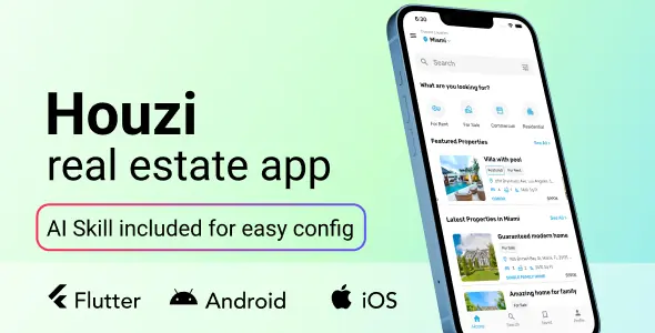 Houzi real estate app v1.4.7.2
